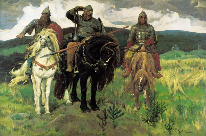 Os Bogatyrs - Viktor Vasnetsov