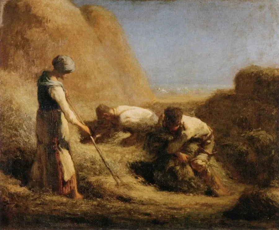 Os empacotadores de feno - Jean-François Millet