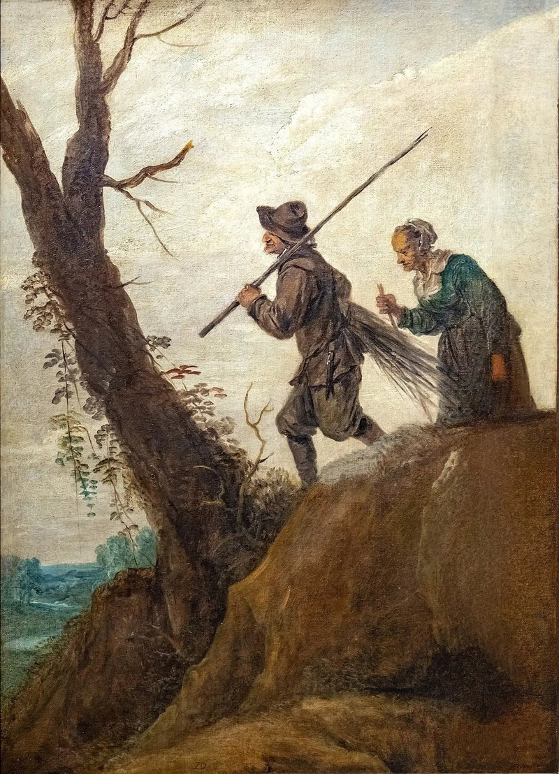 Os lenhadores - David Teniers, o Jovem