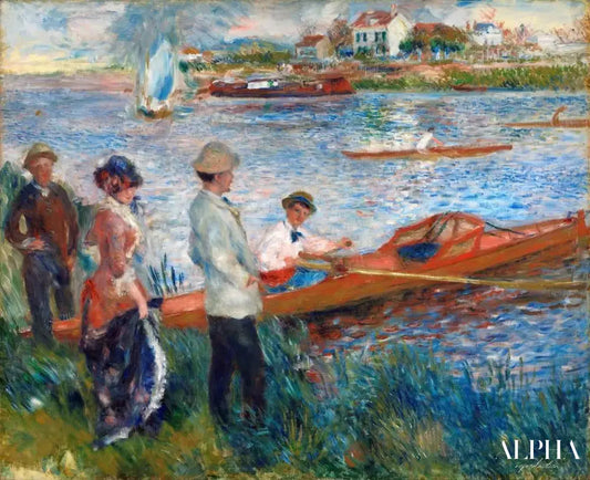 Les Canotiers à Chatou - Pierre-Auguste Renoir - Reproductions de tableaux et peintures haut de gamme