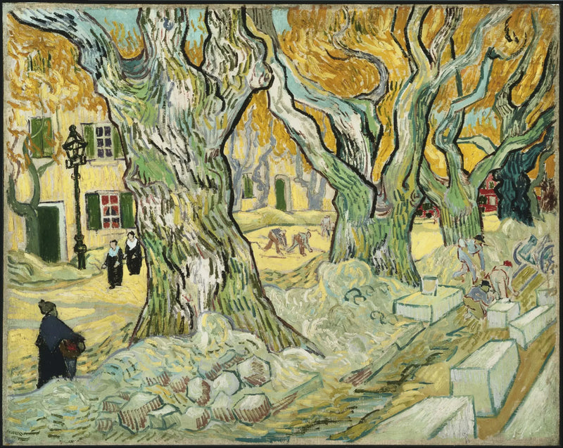 Os cantoneiros - Vincent van Gogh