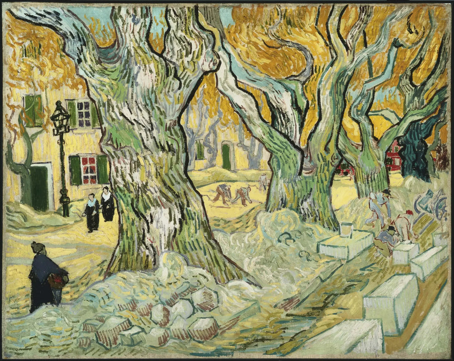 Os cantoneiros - Vincent van Gogh