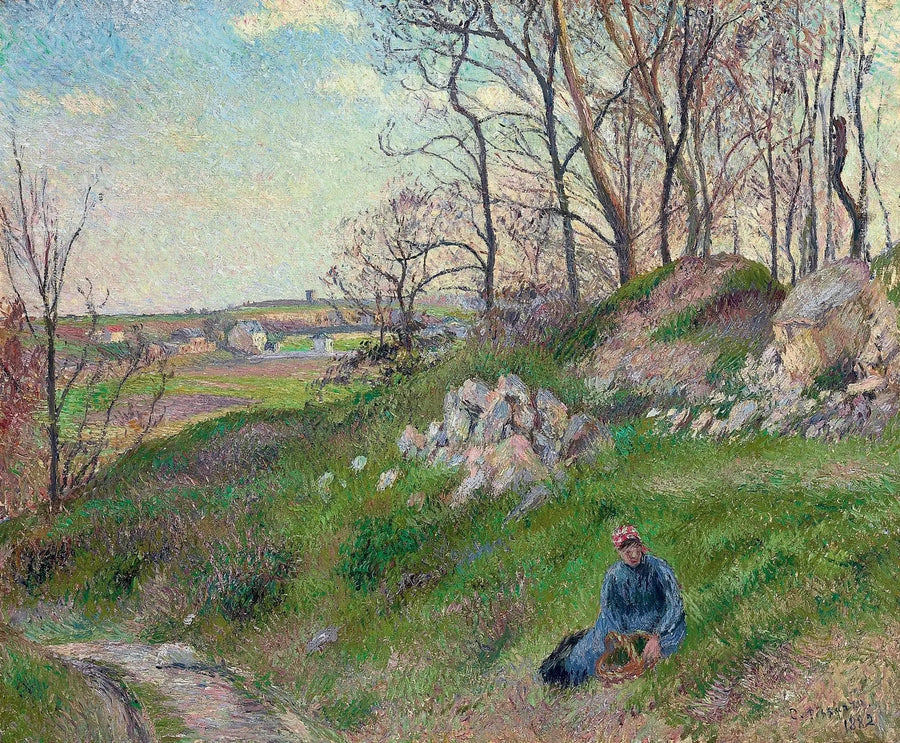 As Carreiras do Repolho, Pontoise - Camille Pissarro