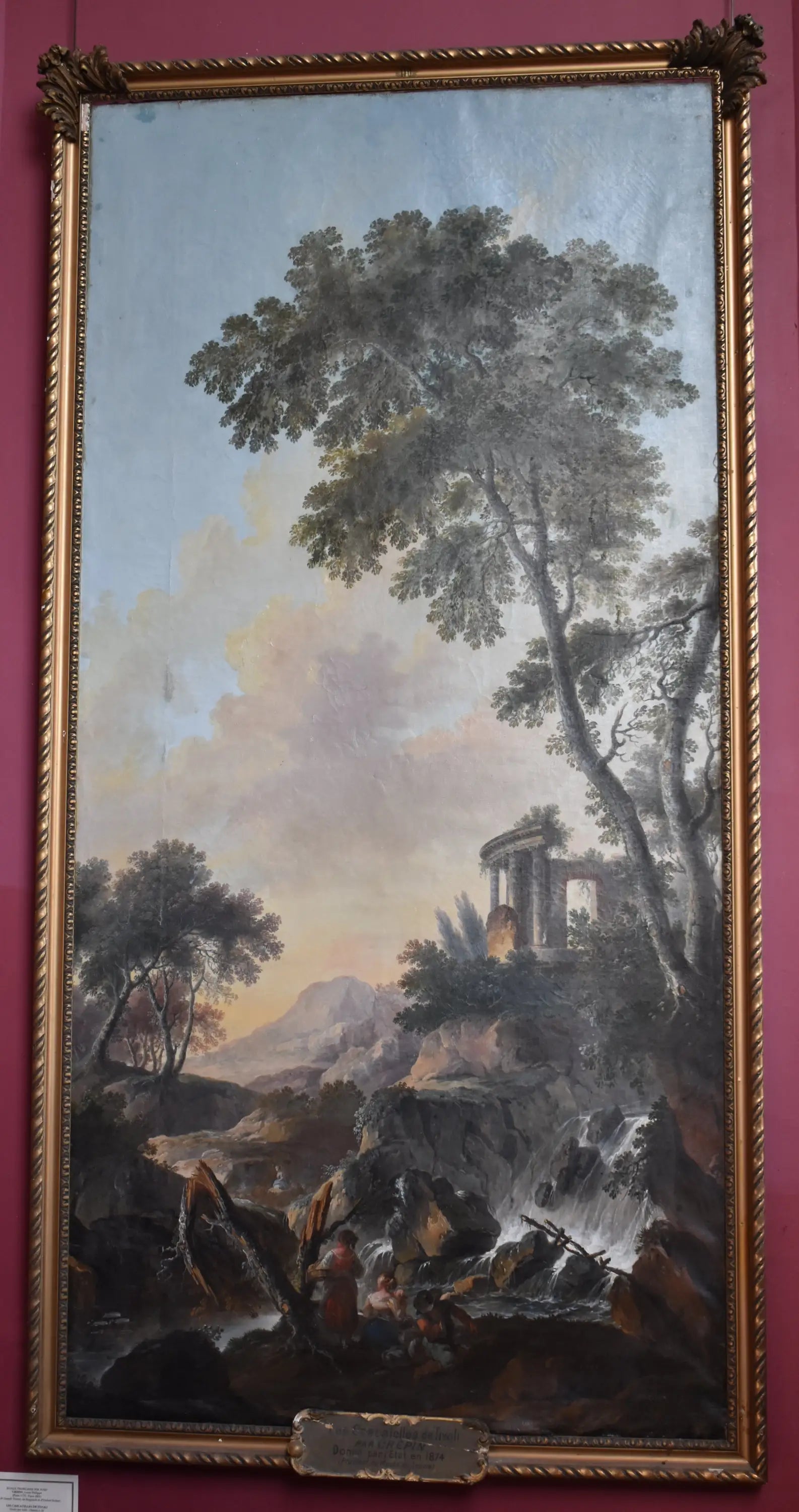 Les cascatelles de Tivoli - Louis-Philippe Crépin image 1 reproduction artisanale de tableau