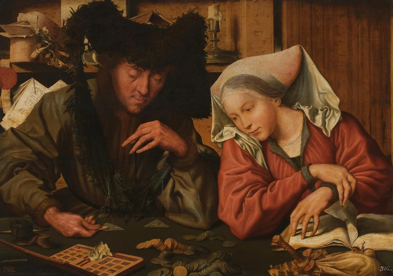 Os trocadores de moeda - Marinus van Reymerswale