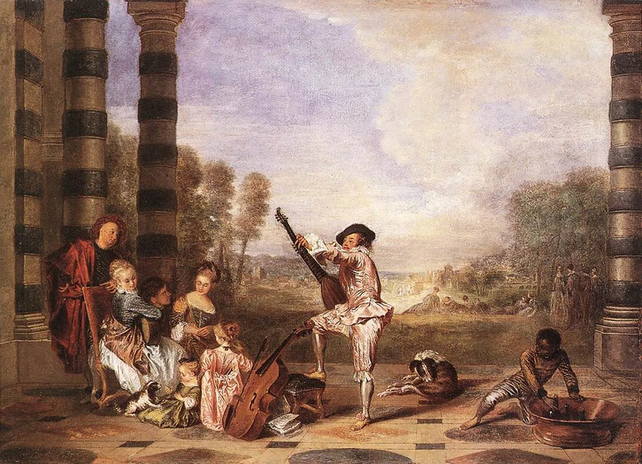Os encantos da vida - Antoine Watteau