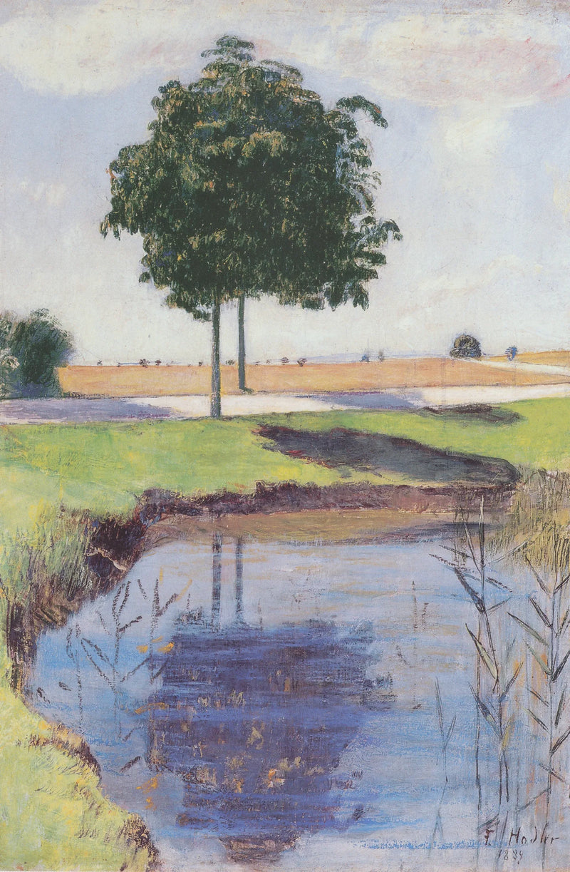 Os Castanheiros - Ferdinand Hodler