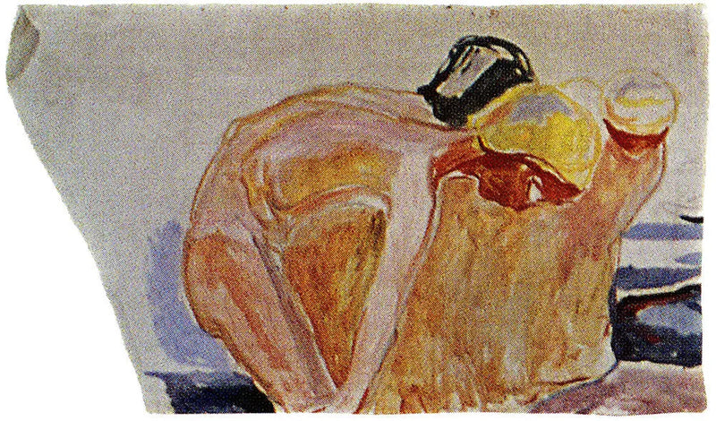 Os Pesquisadores: grupo de crianças em pé - Edvard Munch