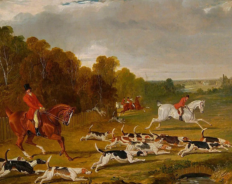 Os cães deixam o segredo - John Frederick Herring, Sr.