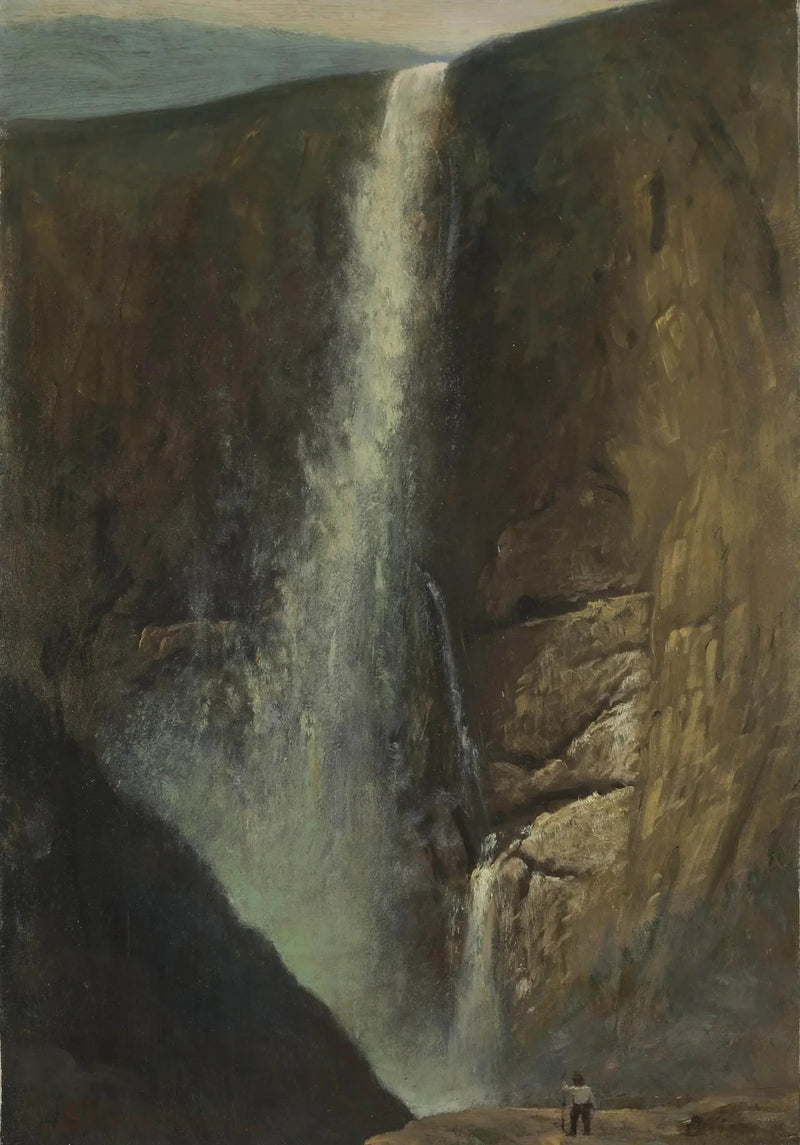 As Cataratas - Albert Bierstadt