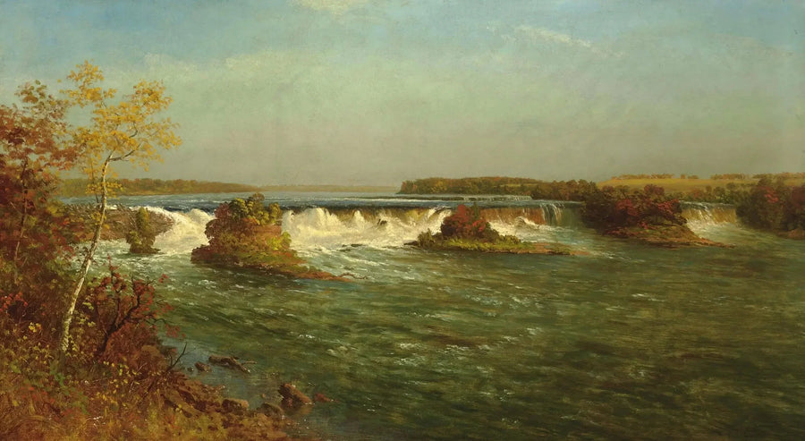 As quedas de Saint-Antoine - Albert Bierstadt