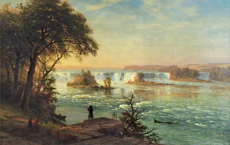 As quedas de Saint-Antoine - Albert Bierstadt