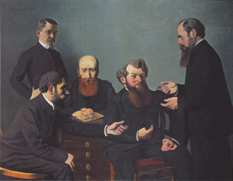 Os cinco pintores - Félix Vallotton