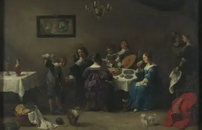 Os Cinco Sentidos - David Teniers Júnior