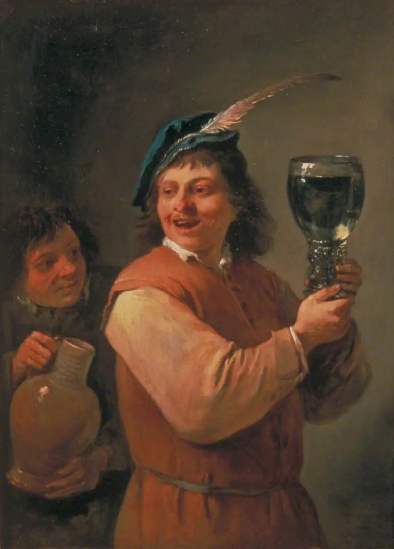 Os cinco sentidos: o paladar - David Teniers o Jovem