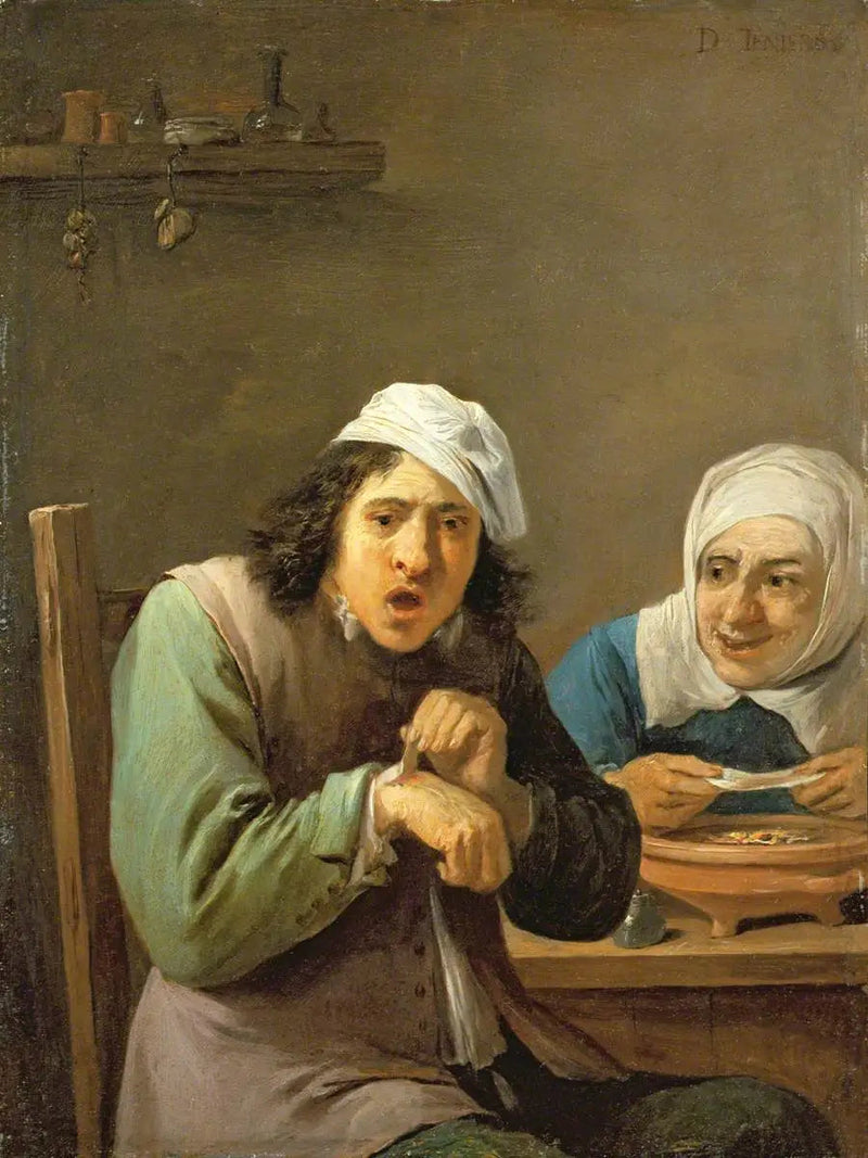 Os cinco sentidos: a sensação - David Teniers Júnior