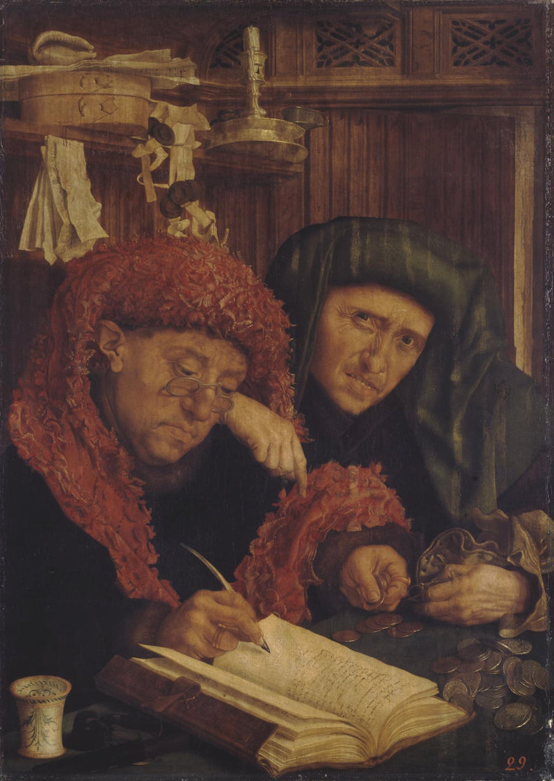 Os arrecadadores de impostos - Marinus van Reymerswale