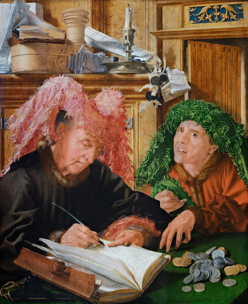 Os arrecadadores de impostos - Marinus van Reymerswale