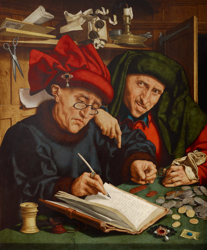 Os arrecadadores de impostos - Quentin Metsys