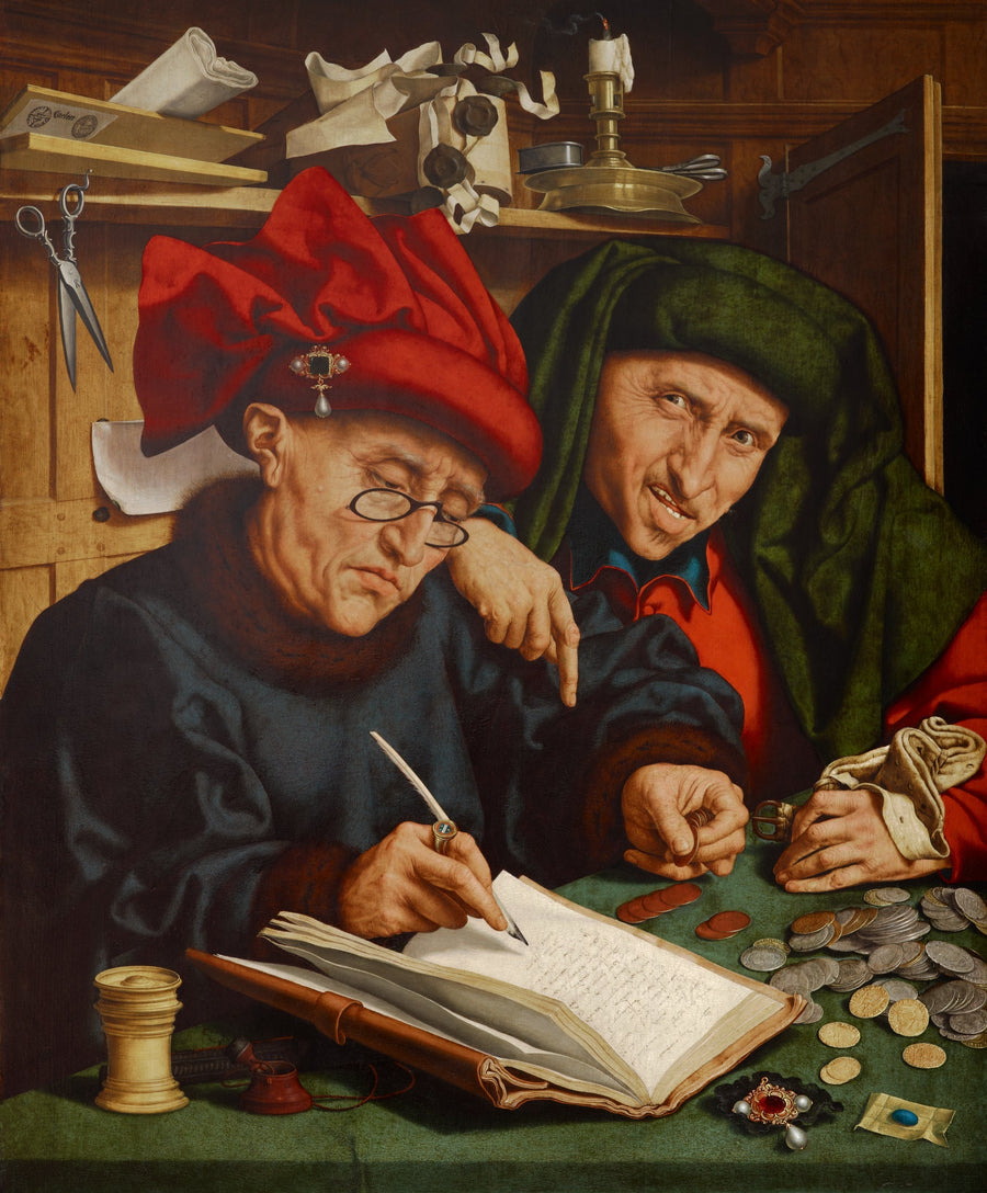 Os arrecadadores de impostos - Quentin Metsys