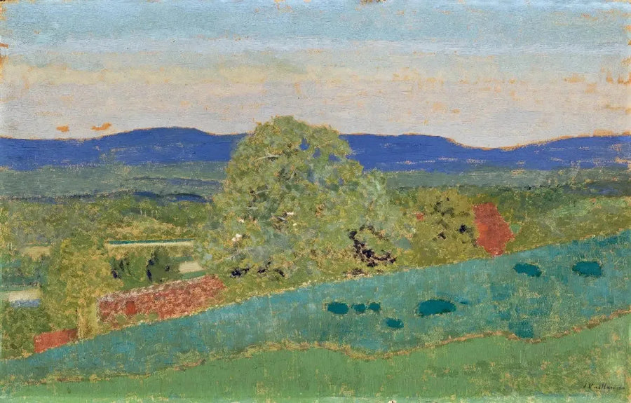 As Colinas Azuis - Édouard Vuillard