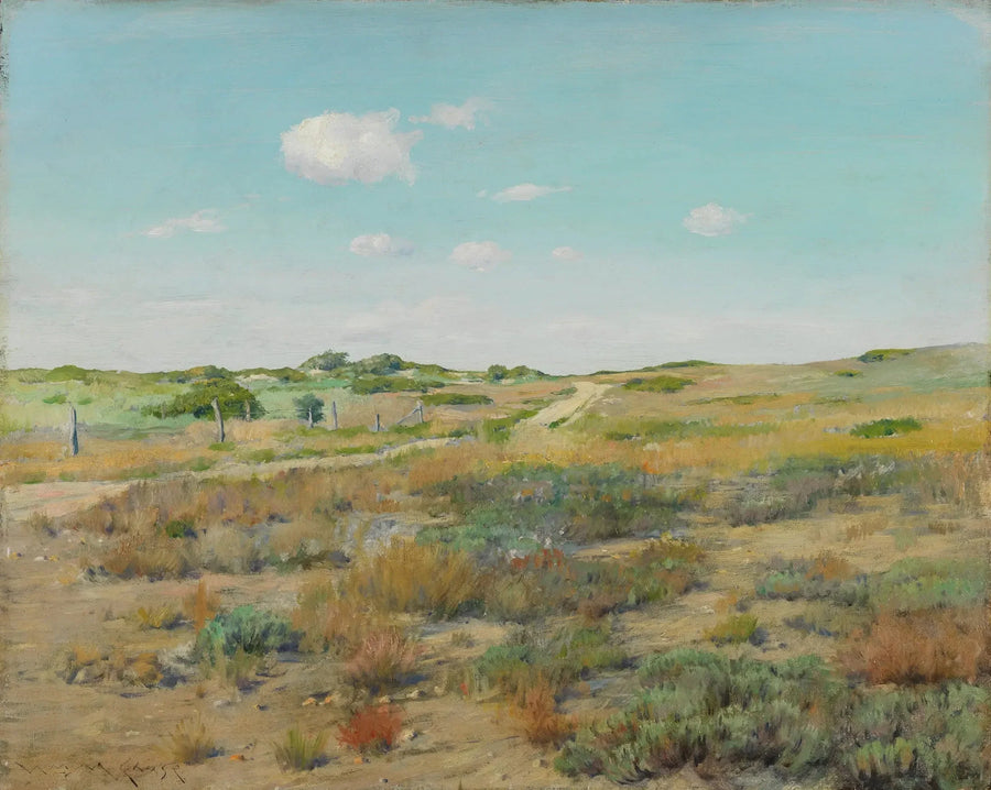 As colinas de Shinnecock - William Merritt Chase