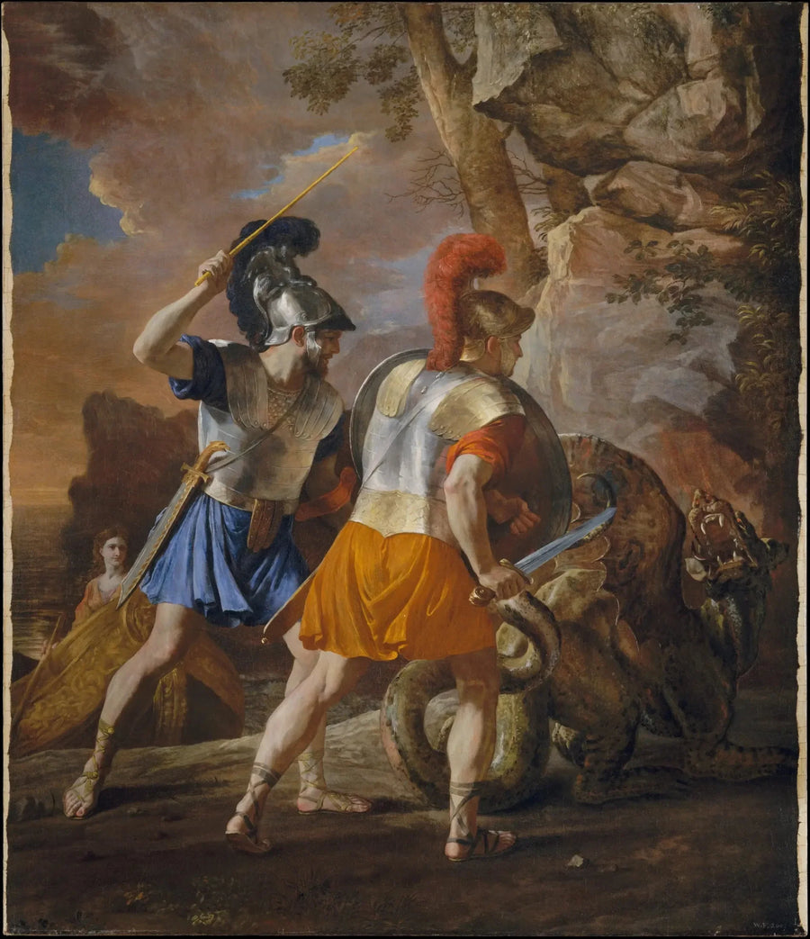Os Companheiros de Renaud - Nicolas Poussin