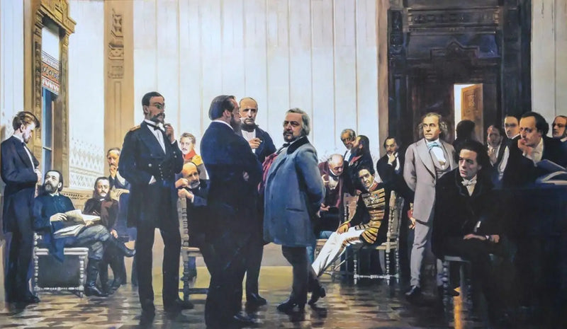 Os compositores escravos - Ilya Repin