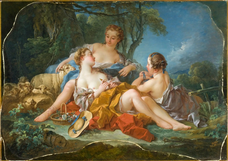 As Confidências Pastorais - François Boucher