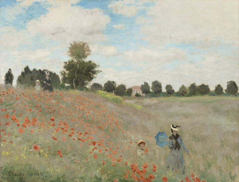 As Papoulas - Claude Monet