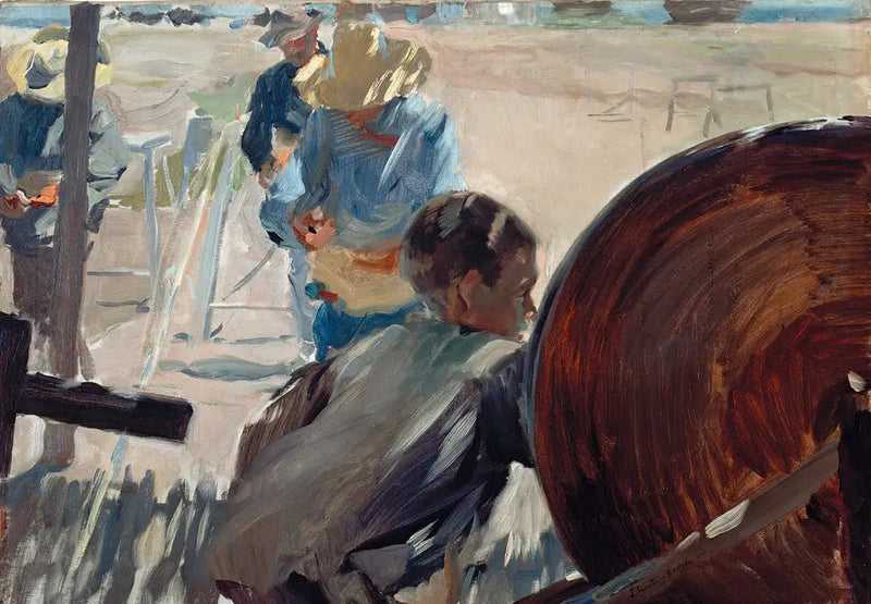 Os Cordeliers de Jávea - Joaquín Sorolla
