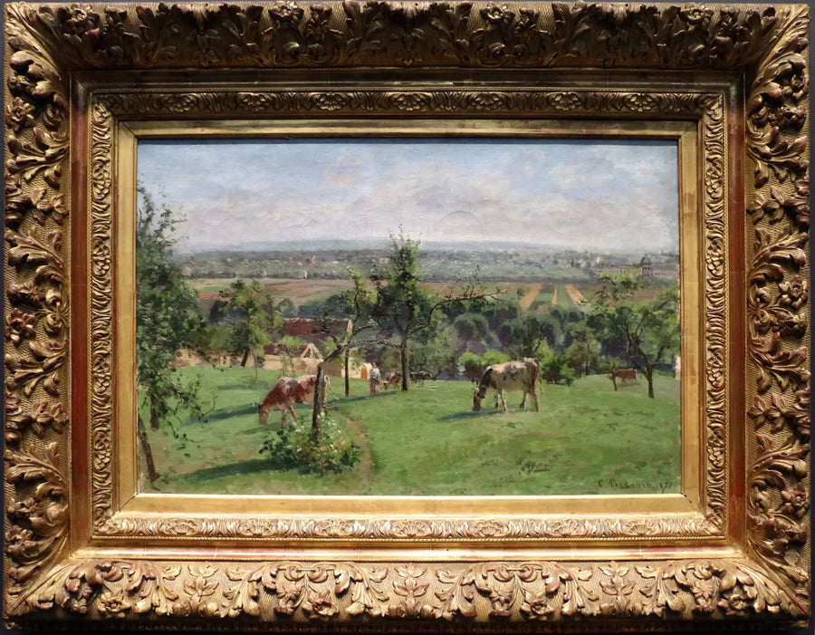 Os Costões de Vésinet - Camille Pissarro