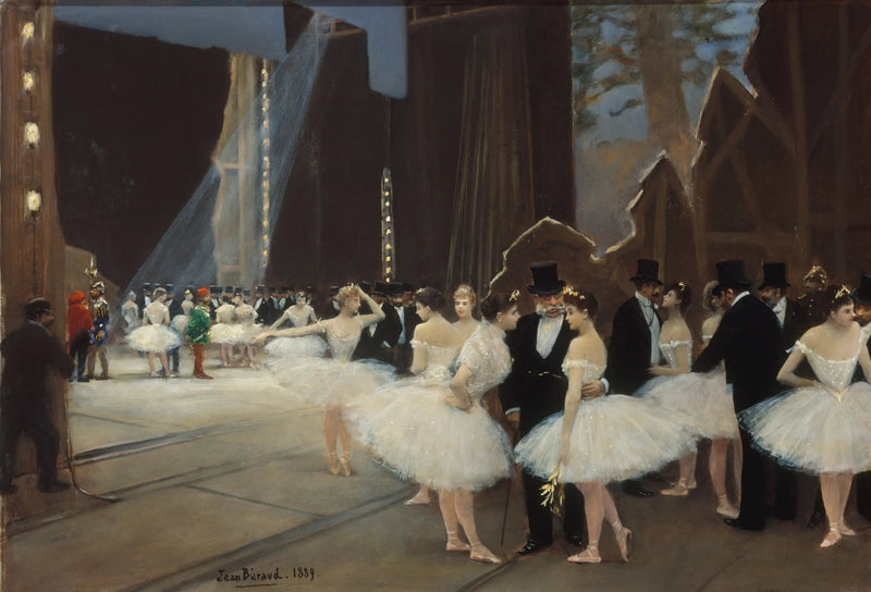 Os bastidores da Ópera de Paris - Jean Béraud