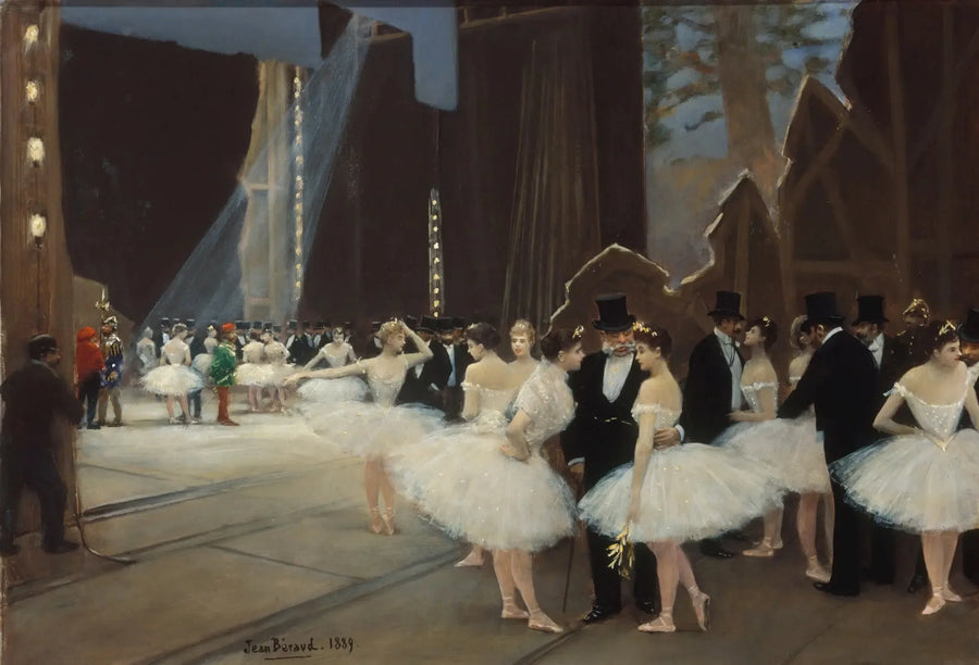 Os bastidores da Ópera de Paris - Jean Béraud