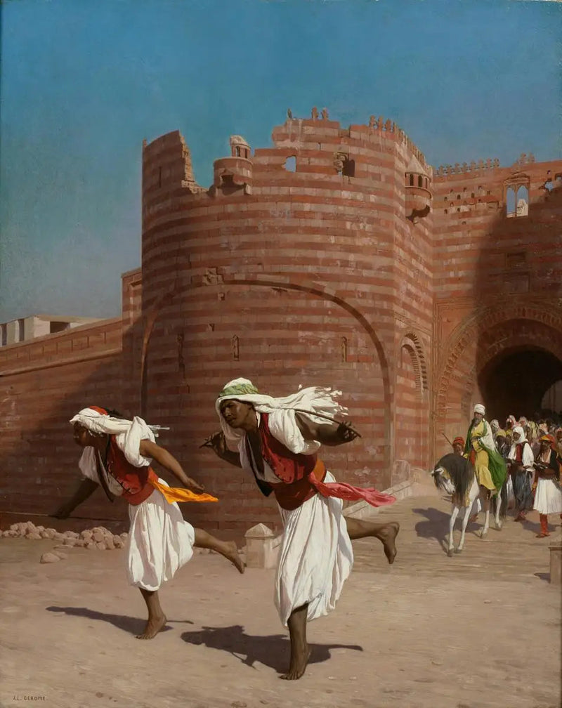 Os corredores do Pacha - Jean-Léon Gérôme