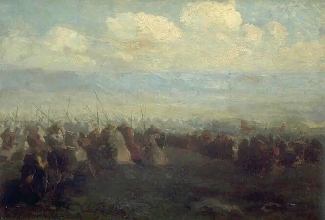 Os Cruzados - Odilon Redon