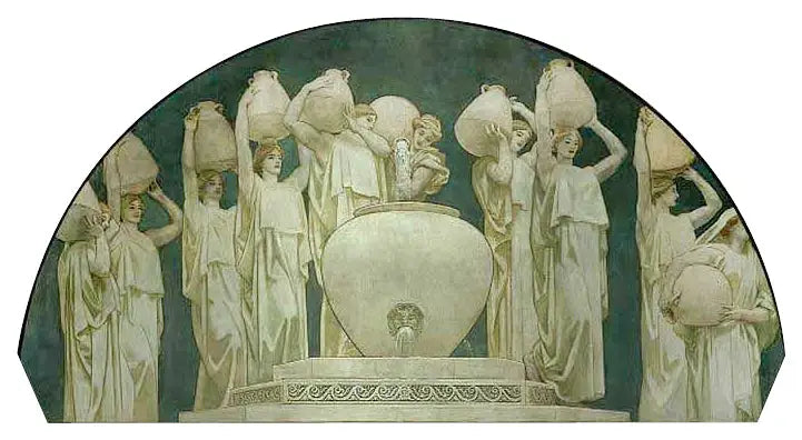 As Danaïdes - John Singer Sargent