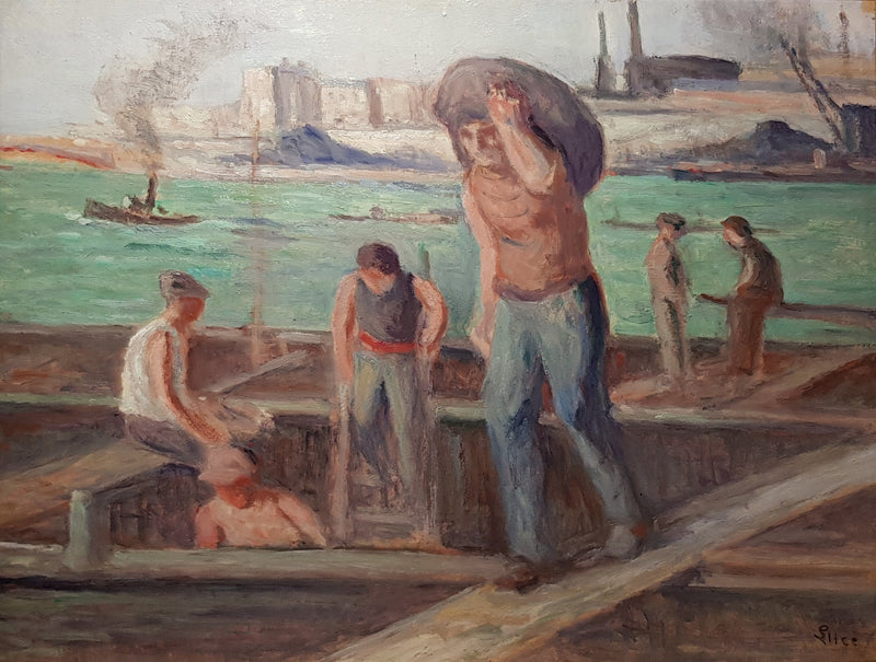 Os regatas - Maximilien Luce