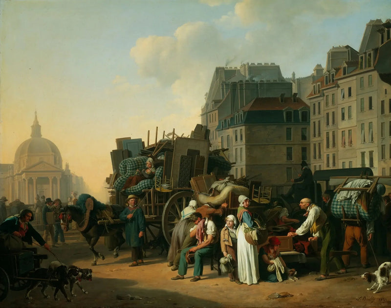 As mudanças - Louis-Léopold Boilly
