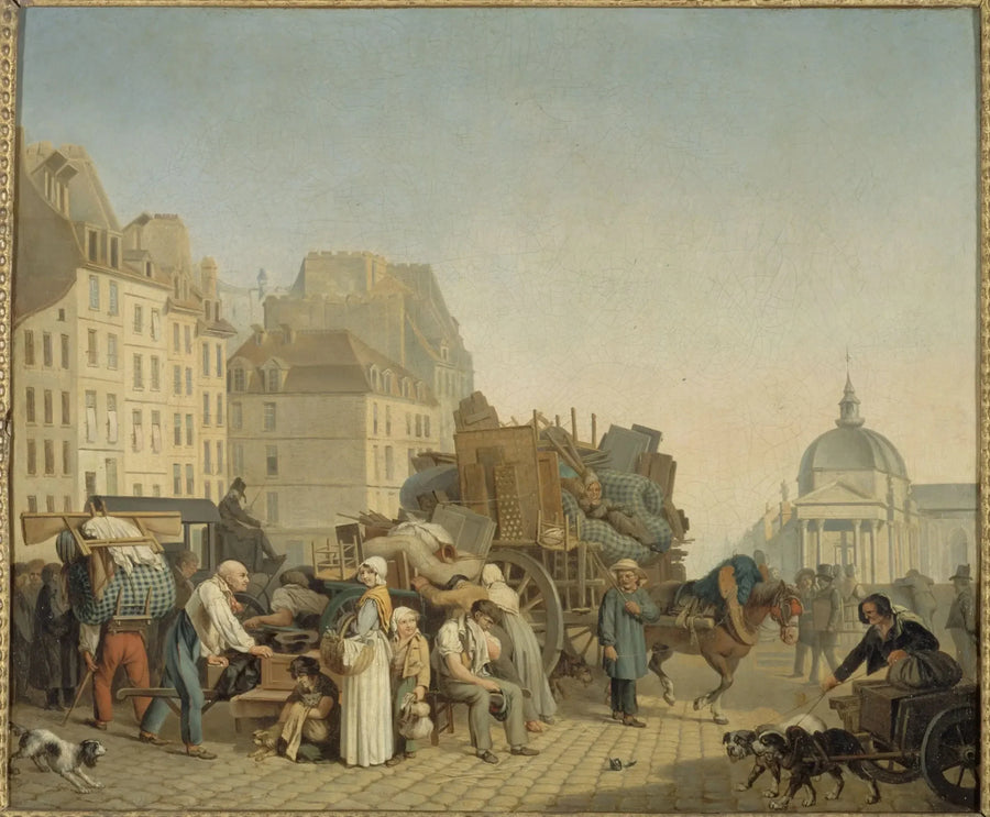 As Mudanças - Louis-Léopold Boilly