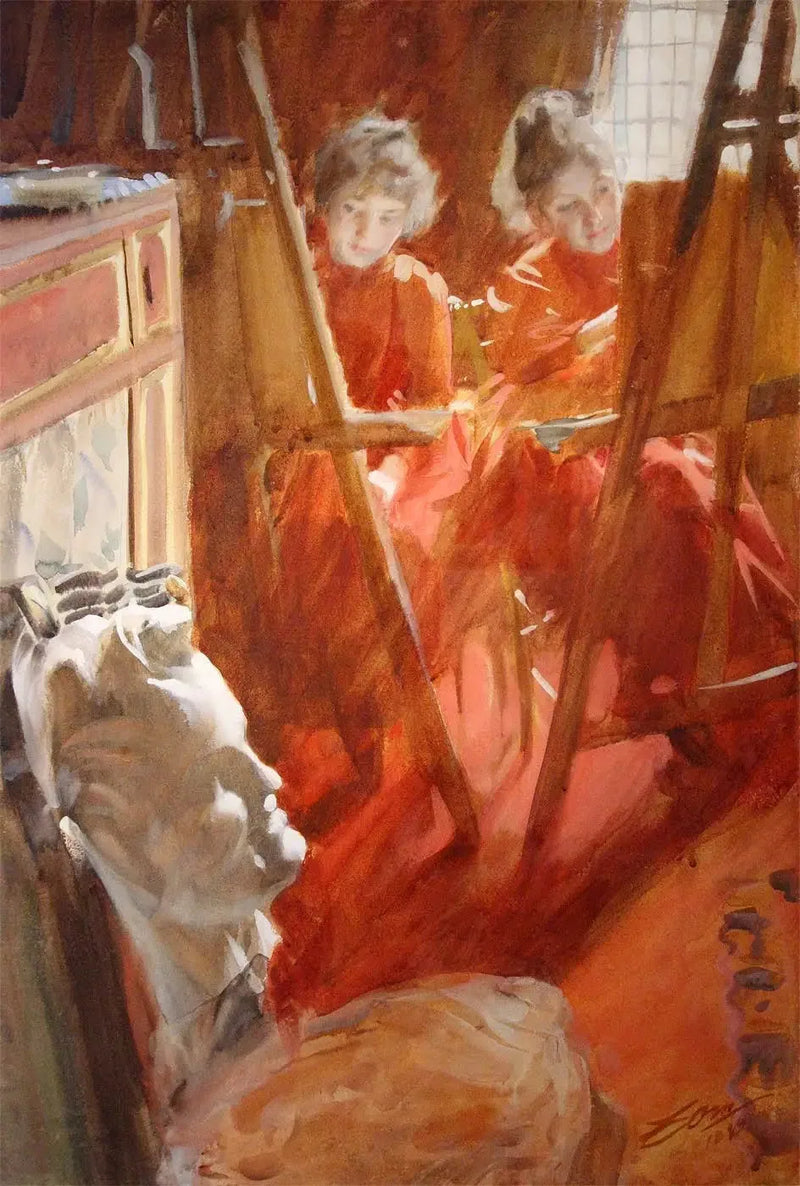 As Senhoritas Schwartz - Anders Zorn