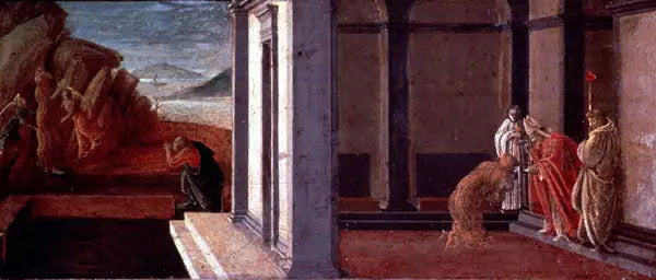 Os últimos momentos de Santa Maria Madalena - Sandro Botticelli