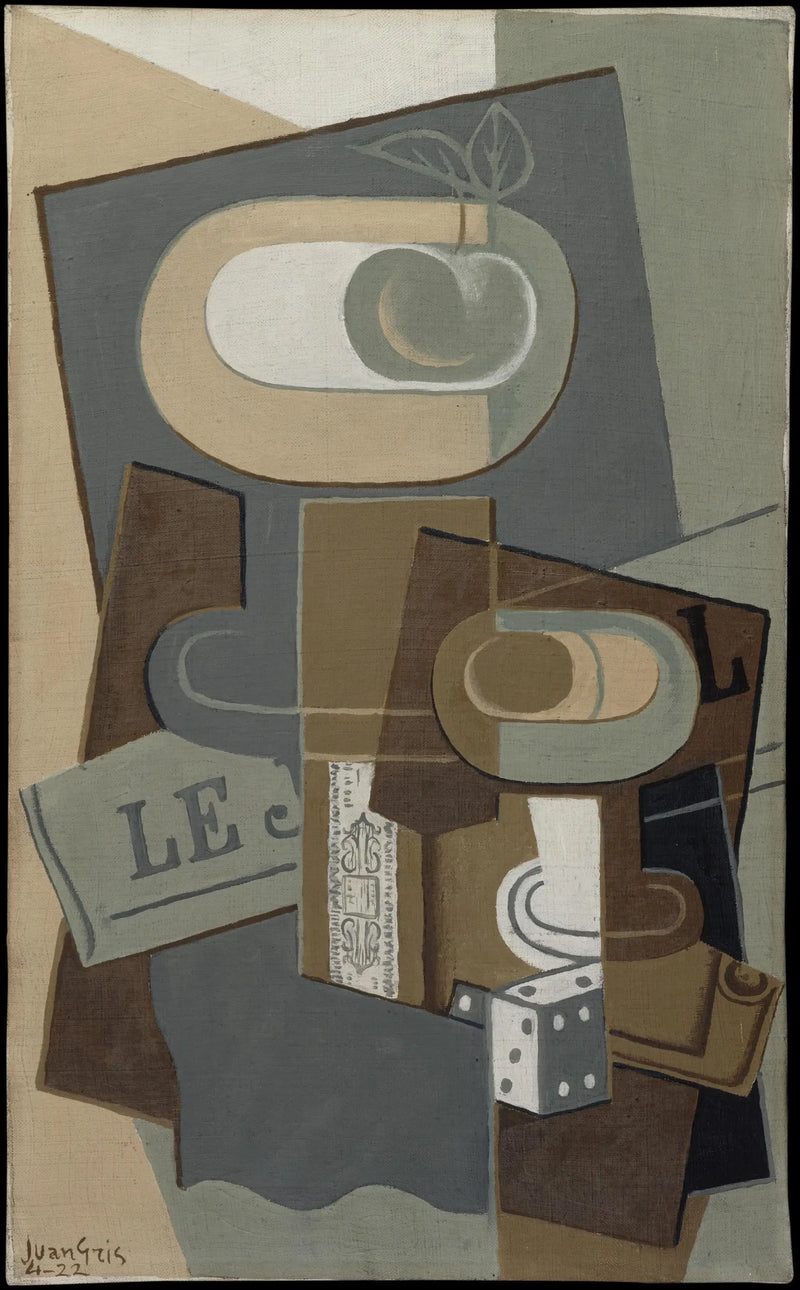 Os dados - Juan Gris