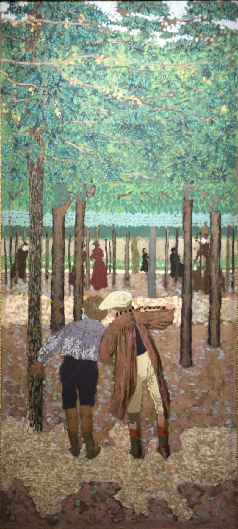 Os dois estudantes - Édouard Vuillard