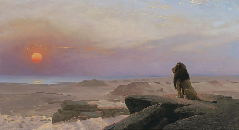 As Duas Majestades - Jean-Léon Gérôme