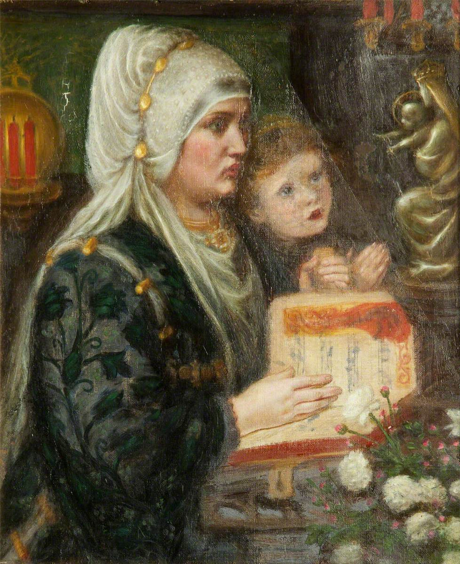 As duas mães - Dante Gabriel Rossetti