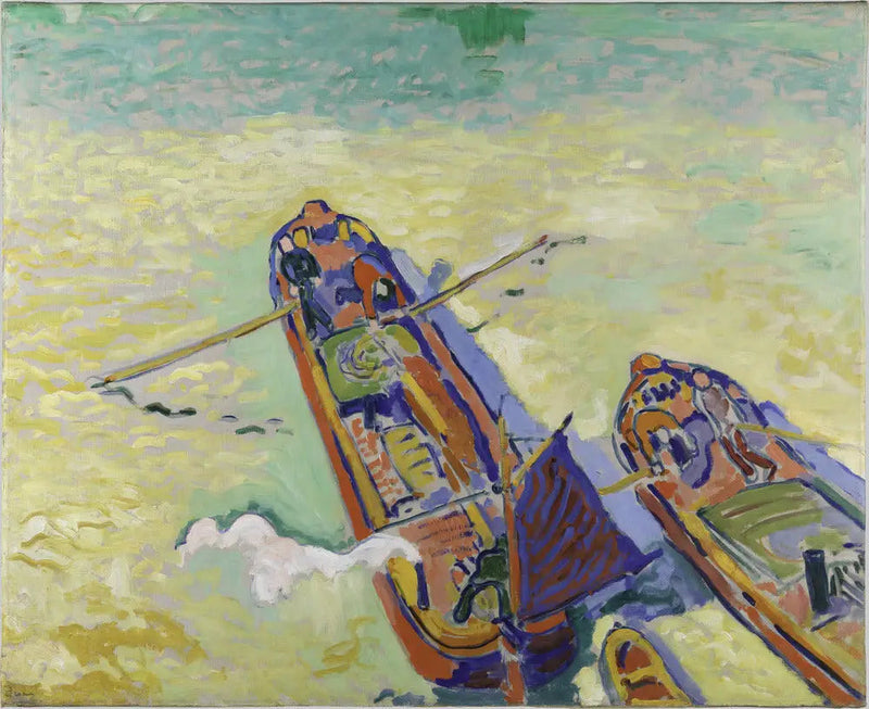 As Duas Barcaças - André Derain