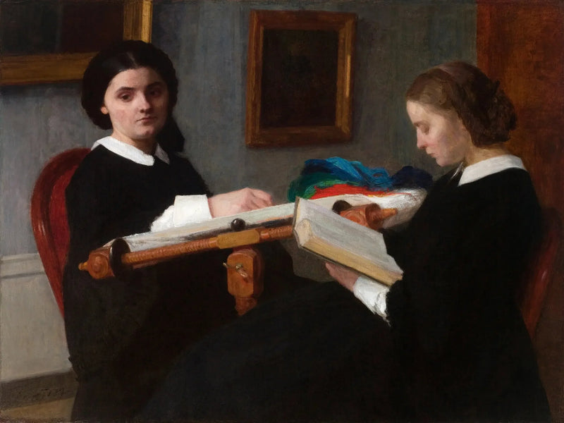 As Duas Irmãs - Henri Fantin-Latour