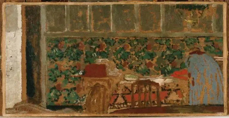 As duas mesas - Édouard Vuillard
