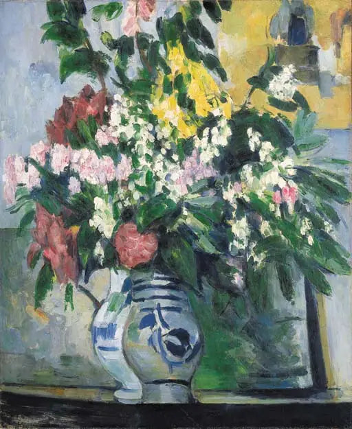 Os Dois Vasos de Flores - Paul Cézanne